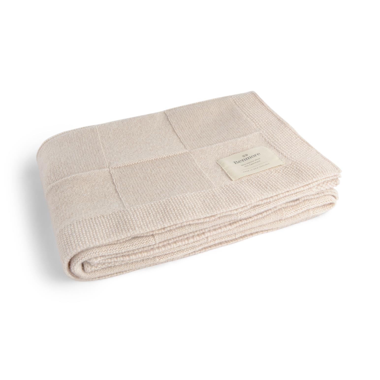 Benmore Classic Cot Blanket - Blush Pink